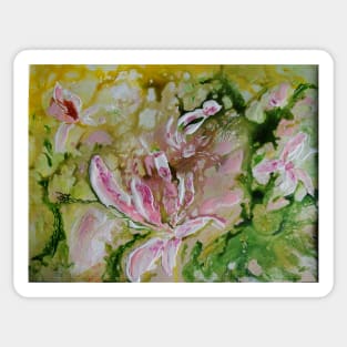 Magnolia Blossom Sticker